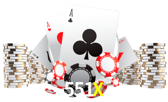 Jogue jogos de pôquer em 551X